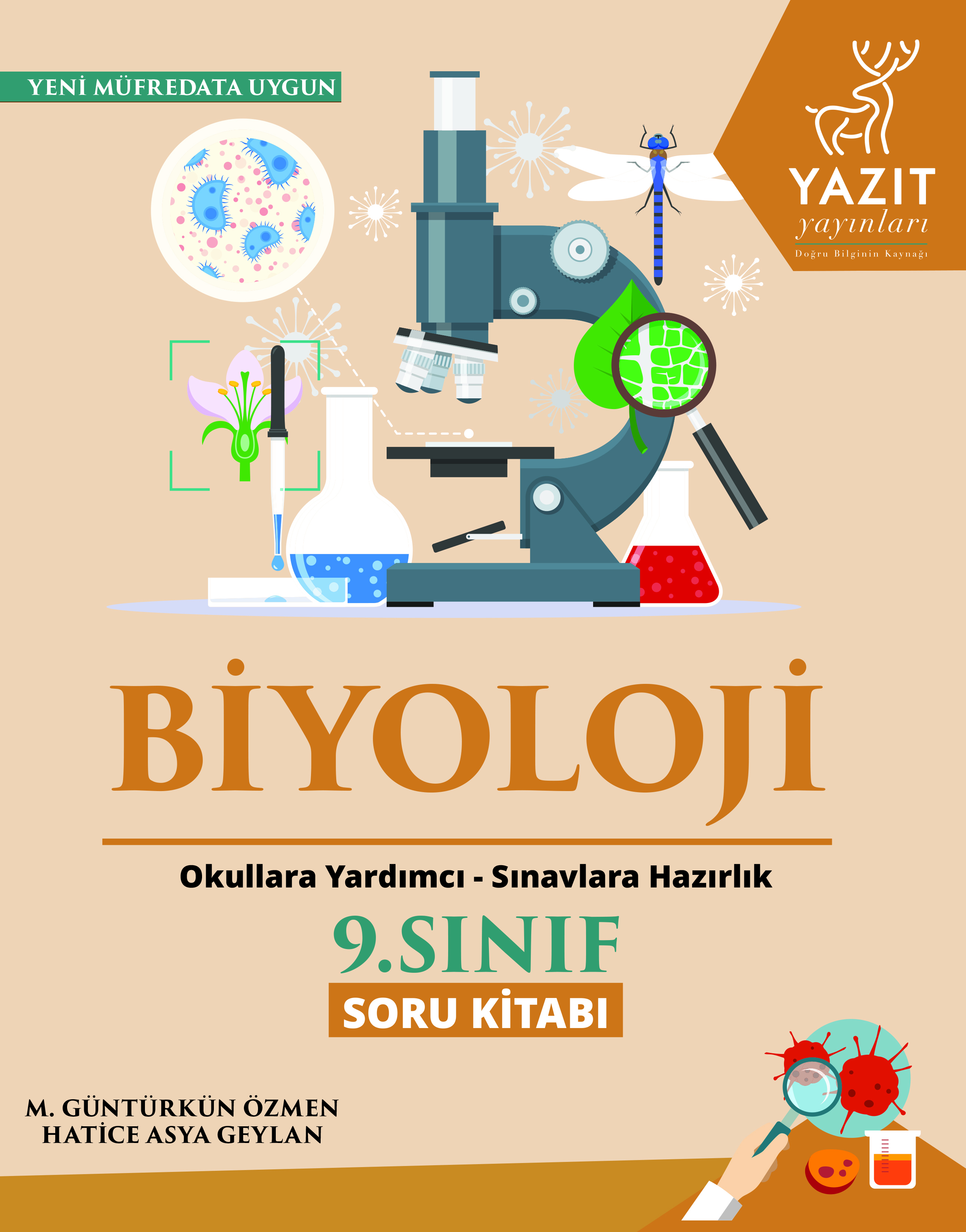 9. Sınıf Biyoloji Soru Kitabı Yeni kapak görseli